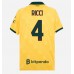 Maillot de foot AC Milan Samuele Ricci #4 Troisième vêtements 2025-26 Manches Courtes